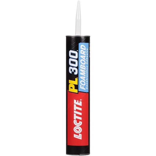 Loctite PL 300 Foamboard Acrylic Latex Construction Adhesive 28 oz. (Pack of 12)