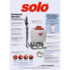 Solo 4 Gal Backpack Sprayer with Piston Pump, Garden & Pesticide Sprayer