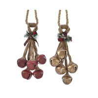 Decoris Gold/Red Indoor Christmas Decor 21 in. (Pack of 8)
