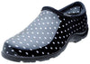 Sloggers Women's Garden/Rain Shoes 9 US Black Polka Dot