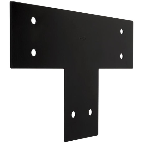 1163BC Correa en T de 5" x 17-1/2" x 11-1/4" de estilo indio, color negro