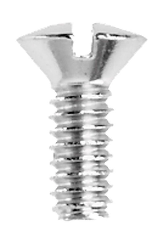 Danco No. 10-24 x 1/2 in. L Slotted Oval Head Brass Faucet Handle Screw (Pack of 5)