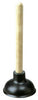 PlumbCraft Mini Toilet Plunger 9 in. L X 4 in. D