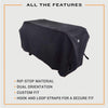 Oklahoma Joe's Black Prep/Storage Cart Cover