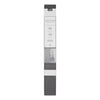 National Hardware Builder 72 in. L Matte Black Steel Barn Door Hanger Kit 1 pc