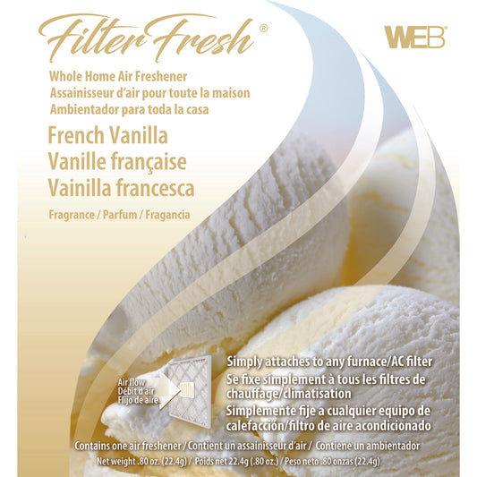 Web Products Wvan Vanilla Scent Filterfresh® Whole Home Air Freshener  (Pack Of 18)