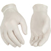Kinco Latex Disposable Gloves X-Large White Powdered 50 pk