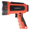 Dorcy 1300 lumens Black/Red LED Spotlight +Power Bank 4400 mAh Lithium Ion Battery
