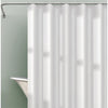 Zenna Home 72 in. H X 70 in. W White Solid Shower Curtain Liner PEVA