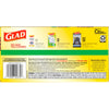 Glad ForceFlex 13 gal Pine Scent Kitchen Trash Bags Drawstring 40 pk 0.72 mil (Pack of 6)