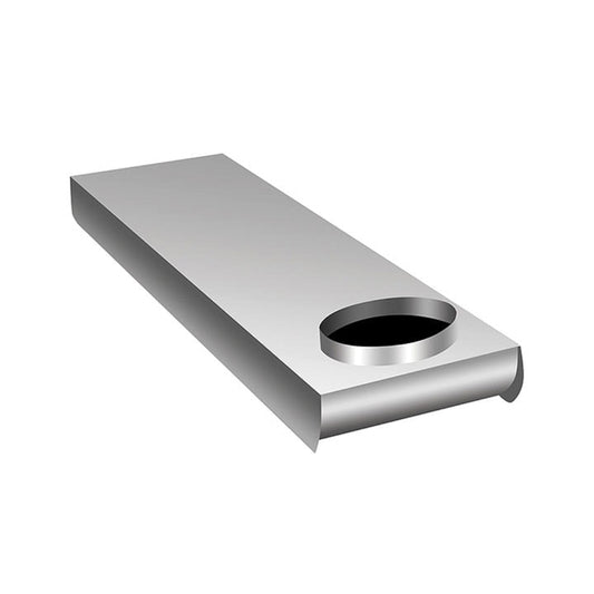 Dundas Jafine 45 in. L X 4 in. D Silver Aluminum Dryer Vent Duct