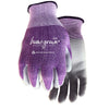 Watson Gloves Homegrown M Polyester Knit Karma Purple Gardening Gloves