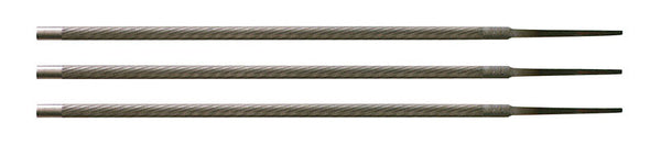 Lima de corte moleteado para motosierra de acero de alto carbono de 8 in de largo de Crescent Nicholson, paquete de 3 (paquete de 10)