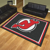 NHL - New Jersey Devils 8ft. x 10 ft. Plush Area Rug