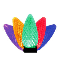 Celebrations LED C9/5MM Multicolored String Christmas Light Bulbs (Pack of 12)
