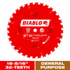 Diablo 16-5/16 in. D X 1 in. GP TiCo Hi-Density Carbide Circular Saw Blade 32 teeth 1 pk