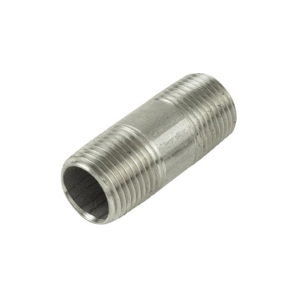 B&K Proline 1-1/4 in. MIP X 1-1/4 in. D MIP Stainless Steel 2 in. L Nipple