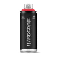 MTN Hardcore Gloss Madrid Red Spray Paint 11 oz (Pack of 6).