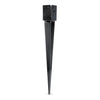 Simpson Strong-Tie E-Z Spike Steel Black 3-5/8 in. W X 34-7/8 in. L Post Spike
