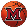 Miami University (OH) Basketball Rug - 27in. Diameter
