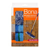 Bona Microplus Wet Microfiber Mop Pad, 4 x 15 in (Pack of 3)