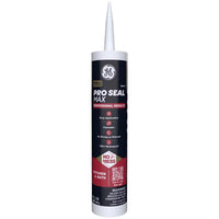 GE Pro Max White Silicone 1 Kitchen and Bath Caulk Sealant 9 fl. oz. (Pack of 12)