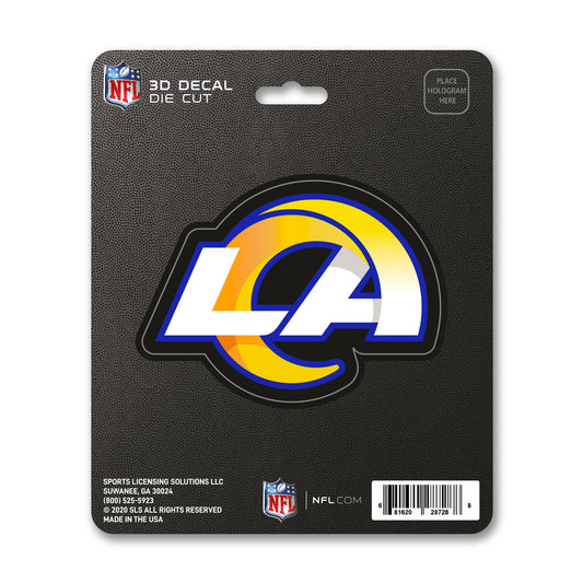 NFL - Los Angeles Rams 3D Decal Sticker