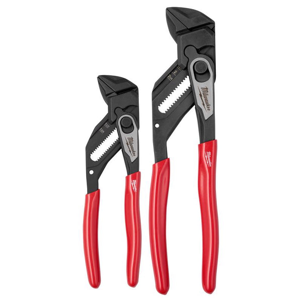 Juego de llaves ajustables y alicates de acero Milwaukee de 2 piezas, 10.25 in. L