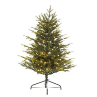 Holiday Bright Lights 4 ft. Full LED 350 ct Emerald Pine Sparkle Color Changing Christmas Tree