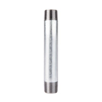BK Products 3/4 in. MPT x 6 in. L Galvanized Steel Nipple (Pack of 5)