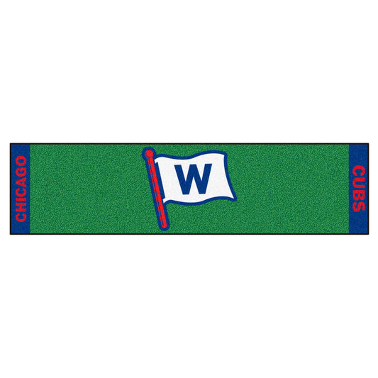 MLB - Chicago Cubs W Flag Putting Green Mat - 1.5ft. x 6ft.