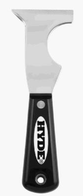 Hyde Black & Silver 2.5 In. W High Carbon Steel 6-In-1 Painter'S Tool