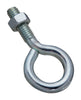 National Hardware 5/16 in. X 2-1/2 in. L Zinc-Plated Steel Eyebolt Nut Included