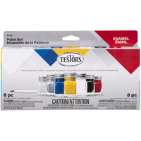 Testors Gloss Assorted Hobby Paint 0.25 oz. (Pack of 6)