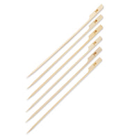 Weber Original Bamboo Skewers 25 Pack 9.5 Inch Disposable Grilling Sticks for Kabobs and BBQ 