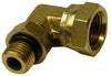 Apache Steel 3/8 in. D X 3/8 in. D Hydraulic Adapter 1 pk