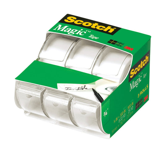 Scotch Magic Tape Clear (Pack of 6)