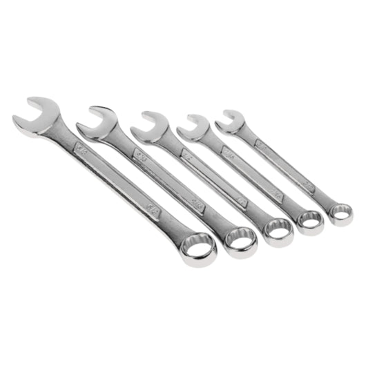 Performance Tool SAE Combination Wrench Set 5 pc