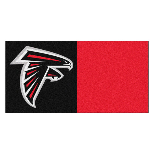 NFL - Atlanta Falcons Team Carpet Tiles - 45 Sq Ft.