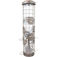 Squirrel-Be-Gone Max Pinecone Wild Bird Feeder, Rust, 1.75 lbs.