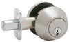 Schlage Satin Chrome Metal Single Cylinder Deadbolt