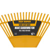 True Temper 55.75 in. L x 18 in. W Plastic Kid?s Rake Wood