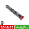 Diablo 3/8 in. S X 6 in. L Carbide Tipped Hammer Drill Bit 1 pk (Pack of 100)