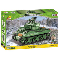 Cobi Sherman M4A3E2 Block Set Plastic Green 720 pc