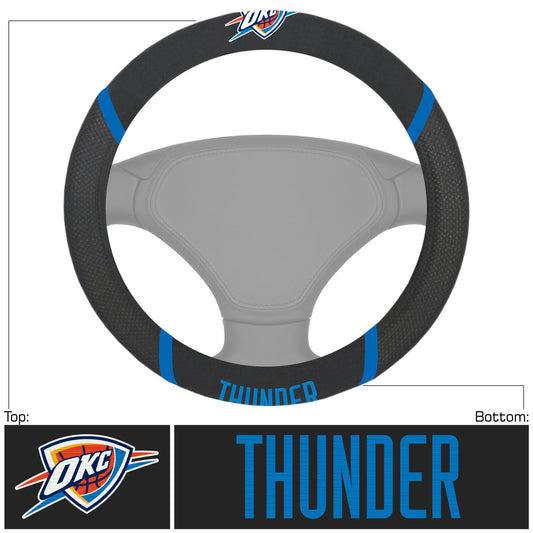 NBA - Oklahoma City Thunder Embroidered Steering Wheel Cover