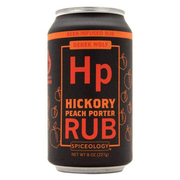 Spiceology Derek Wolf - Rub para barbacoa con sabor a nogal, melocotón y porter, 8 oz