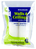 RollerLite White Velvet Woven Dralon Fabric 4 in. W X 1/2 in. Mini Paint Roller Cover Refill 2 pk