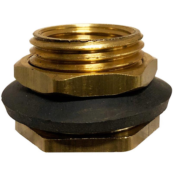 Anderson Metals 1/2 in. D MGH Black Brass Adapter (Pack of 5)