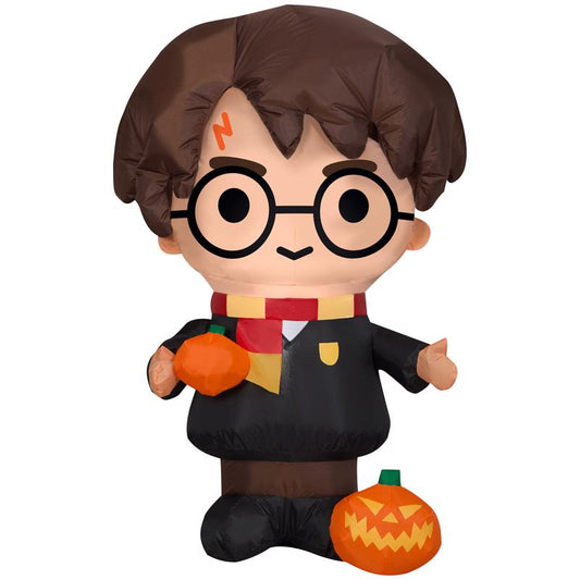 Gemmy Airblown 3 ft. LED Harry Potter w/Jack-O'-Lantern Inflatable