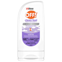 OFF! Clean Feel Insect Repellent Gel For Mosquitoes/Ticks 6 oz